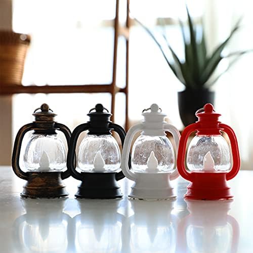 LED Simulation Candle Mini Oil Lamp Ponys Lamp Night Light Christmas Decoration Scene é adequado para Ornamento de Paramédico da