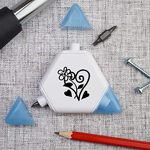 Azeeda 'Hearts & Flower' Compact DIY Multi Tool