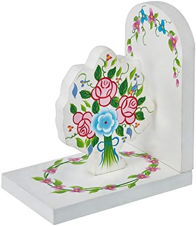 Campos de fantasia - Bouquet Kids Wooden Conjunto de suportes para livros, multicoloria