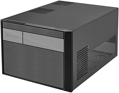 TECNOLOGIA DE SILVERSTONATE FORMA DE FORMA DE MICRO-ATX CASO DE COMPUTADOR SG11B-V2