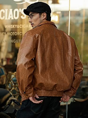 Jaquetas oshho para mulheres - homens desfilam o casaco de couro