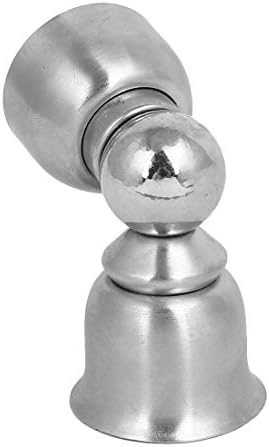 Aexit Home Banheiro Home Decora Door Metal Magnetic Catch Stopper Silver Startstops Tone