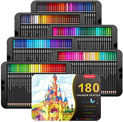 Lápis de cor artista de 180 cores