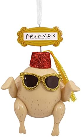 Hallmark Friends Turkey in Fez e Ornamento de Natal de Fez e Sun