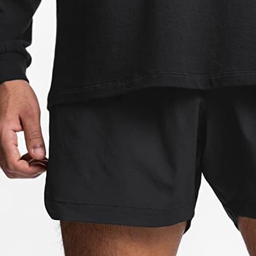 Yoeasy Men's 2 em 1 executando shorts camuflados shorts secos rápidos com bolsos roupas de treino atlético