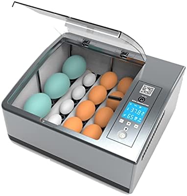Zapion Incubator Chicken Ovo automático 16 ovos totalmente automáticos Máquina de aves Digital Incubadora para eclodir
