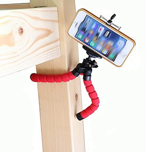 Lepsjgc 26cm LED Selfie anel de anel de anel de lâmpada de preenchimento de lâmpada com mini titular de tripé de polvo com clipe para vídeo de maquiagem por telefone ao vivo