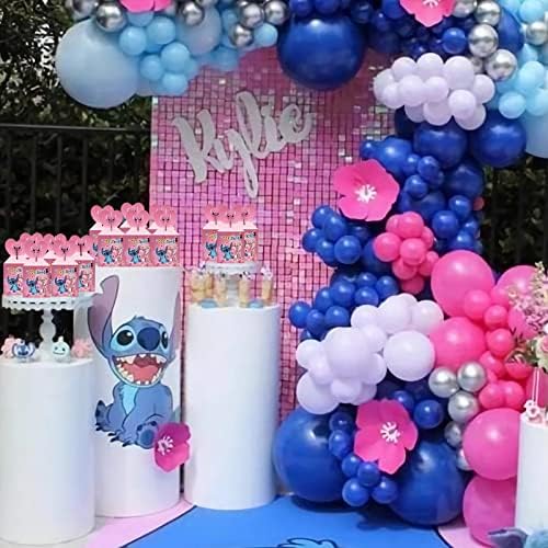 Géneric 18 Pack Pink Stitch Candy Gift Boxes, Pink Stitch temático Fandimentos de festas, Caixas de Partido de Aniversário