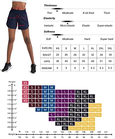 Zuty 5 Shorts atléticos para mulheres com zíper com cintura alta calça de ginástica de exercícios secos rápidos com