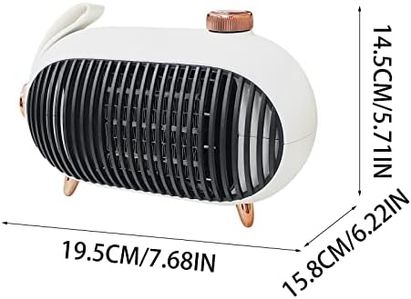7He5EJ Mini aquecedor de escritório mudo do soprador de ar quente do soprador pequeno aquecedor da casa do aquecedor elétrico