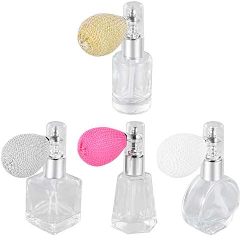 ALREMO XINGHUANG - Mini perfume de perfume Vintage Recarregável garrafa de perfume portátil portátil de vidro de vidro