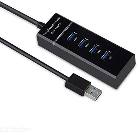WYFDP USB3.0 Extender Multi-Port USB 1 a 4 Adaptador de cabo Hub de docking Hub de 4 portas com 5 Gbps de velocidade de transmissão de dados