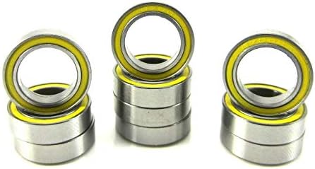 Trb rc 10x15x4mm rolamentos de esferas 6700-2Rs Amarelo