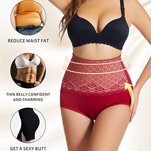 Shapewear de cintura alta para mulheres barriga de controle de calça -calça de calça