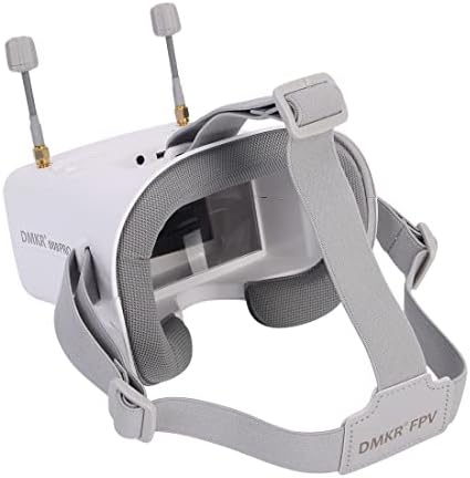 DMKR 008DPRO FPV Goggles 40CH 4,3 polegadas 5.8G Tela do fone de ouvido HD DVR Bateria interna 3.7V para modelo de drone DIY RC