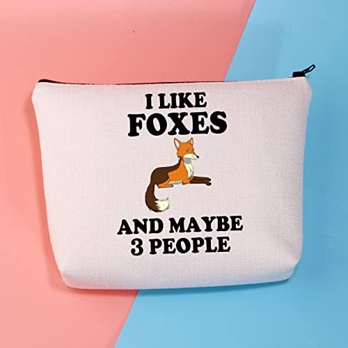 BDPWSS Fox Makeup Bag Fox Amante Presente Crazy Fox Lady Gol