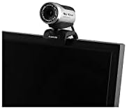 Ausdom Full HD 1080p Webcam, webcam USB com microfone, câmera de laptop de computador, suporte ao Skype FaceTime YouTube, compatível