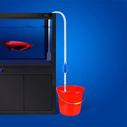 Bodya Aquarium Fish Tank Limpador de cascalho grande Sifão Vacuum Water Changer Mangueira Siphon