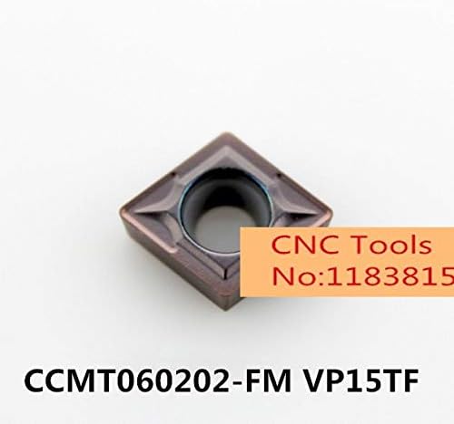 FINCOS CCMT060202 VP15TF/CCMT060204 VP15TF/CCMT060208 VP15TF, CCMT original 0602 02/04/08 Inserir carboneto para