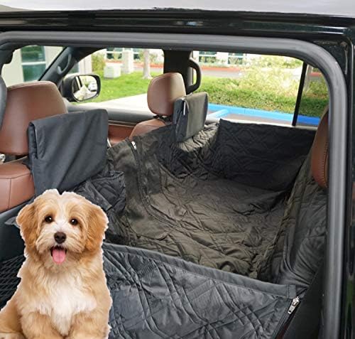 Formosa cobre a capa do assento do carro de cachorro PawPals para animais de estimação para animais de estimação de malha repelente