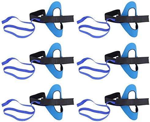 10pcs Acessórios para elásticos de borracha de borracha Blue Strap Azul Strap Blue Bandshop JWD001