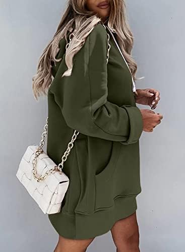 Syellowafter Mulheres de enrolamento de capuz de grande tamanho Winter Kangaroo bolso de bolso Sorto Tops Casual Loungewear