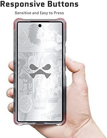 GHOSTEK Covert Pixel 6 Case Clear com design ultra fino e aderência não deslizante suporta uma capa de telefone protetora à prova