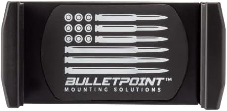 Bulletpoint Dash Mount Cell Phone Solder com fibra de carbono de 7cm + kevlar braço de montagem compatível com smartphones