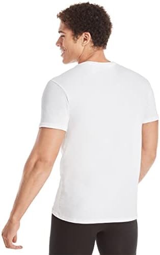 Hanes Ultimate Comfort Fit Subsirt, camiseta masculina de ganos de gestão masculina, pacote de 4