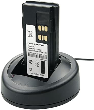 NNTN8117A Carregador de mesa para Motorola XPR3300 XPR3500 DP3400, DP3401, DP3600 XIR P8608 XIR P8660 RÁDIO PMNN4409