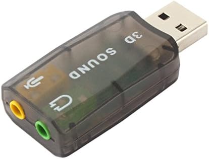 Fone de ouvido de som 3D USB Audio Laptop externo PC Micro Data Data Adaptador Mic Alto -falante Interface 3,5mm