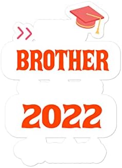 2myhands orgulhosos irmão de uma turma de 2022 graduados, tração de adesivos