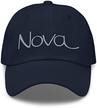 1969 Chevy Nova Script Muscle Car Hat Black