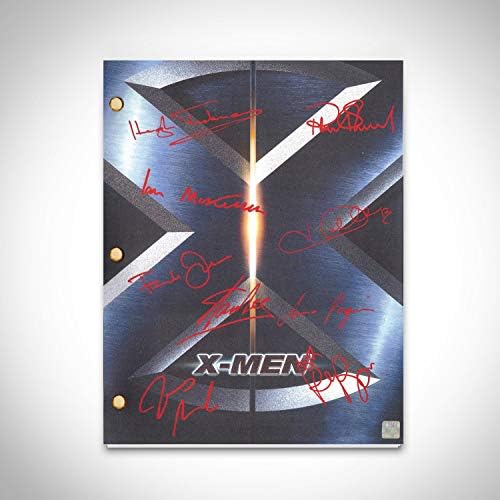 Rare-T X-Men Limited Limited Signature Edition Studio Script Licenciado Frame-Script com quadro personalizado