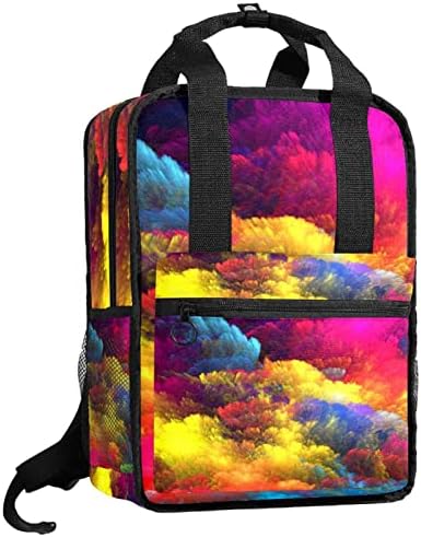 Tbouobt Travel Mackpack Laptop Laptop Casual Mochila Para Mulheres Homens, Basquete de Arte