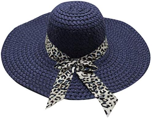Chapéus de palha de palha larga feminino Chapéus de verão SunHats UV Chapéus de proteção solar de praia dobrável Chapéus de viagem