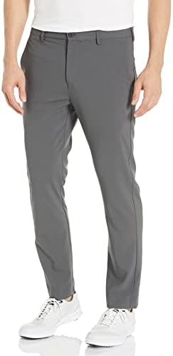 Links Edition Front Men Front Solid Golf Pant com cintura de conforto