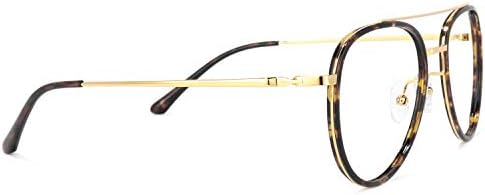 Zoelool Chic TR90 Aviator Blue Blocking Glasses Games Gaming Eyewear para Mulheres Homens Ellis TX531583