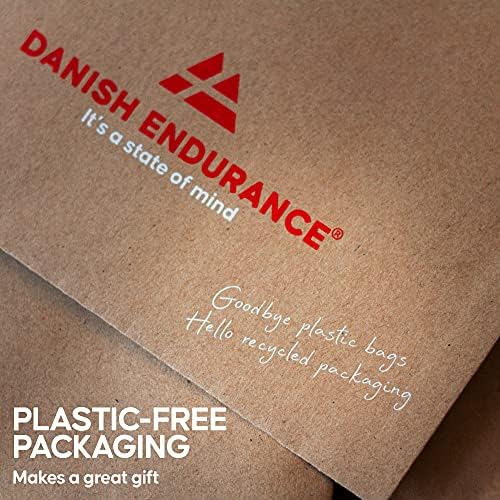 Danish resistência meias de compressão de algodão orgânico graduadas, 14-18mmHg