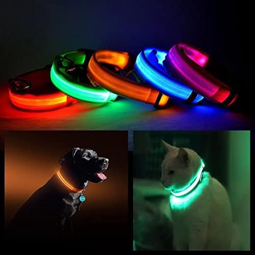 VISTASHOPS LED PET Safety Halo Style Collar