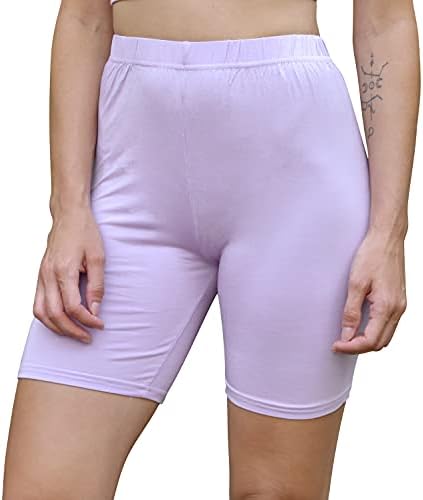 Daisy del Sol Sol Coloque feminino de cintura elástica TIY MOLO TIZ FLORAL ioga sólida Athleisure Loungewear Biker Shorts longos