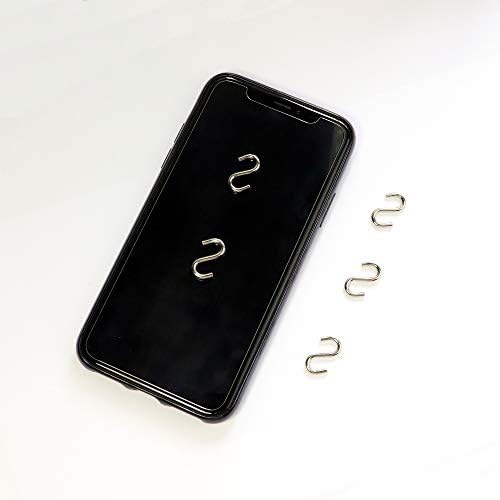 Mini S Goks Connectores S Cabides de gancho de arame em forma de 100pcs ganchos pendurados para artesanato DIY, jóias penduradas,