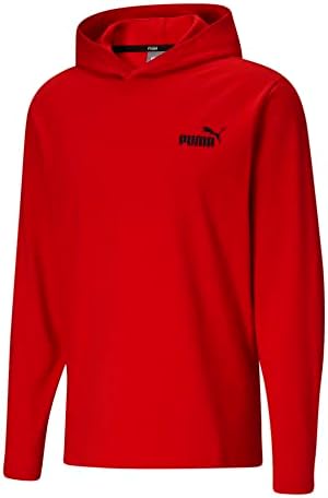 Puma Men's Essentials Manga Longa Capuz Jersey Top