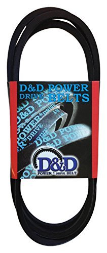 D&D PowerDrive C302099 Stokol Eddie Stoker Corp Cinturão de substituição, A/4L, 1 banda, 22 Comprimento, borracha