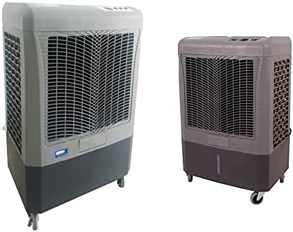 Cooler evaporativo de Hessaire Mc61m, 5, 300 CFM, Gray & Mc37m evaporativo Cooler, 3, 100 CFM, Gray