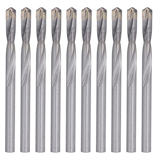 Twists Frills Cutter de moagem, 10pcs Aço de tungstênio Bit de broca de torção de diâmetro para a placa de circuito