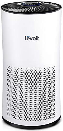 Purificador de ar Levoit para casa grande em casa, filtro H13 HEPA TRUE para quarto, modo automático, limpadores para alergias e animais de estimação, pó de pólen de mofo de fumaça, LV-H133, branco