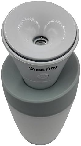 Smart Frog Water Lily portátil Mini USB Car Mistificador de névoa Cool Mist para viagens de carro e casa com garrafa