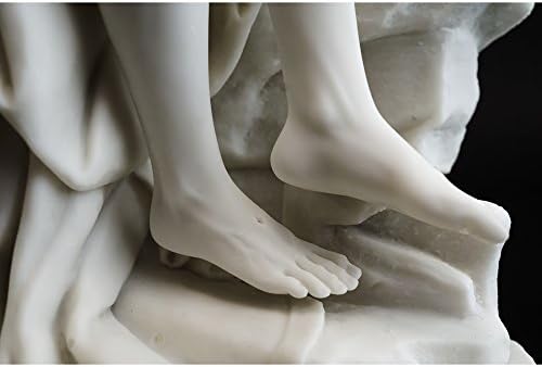 Top Collection La Pieta por Michelangelo estátua - réplica de grau de museu em resina premium esculpida - estatueta de 10 polegadas