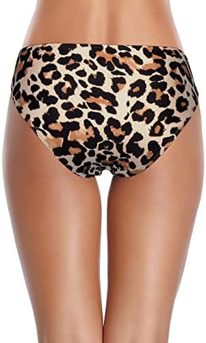 Shorts de natação para mulheres cinto transversal verão leopardo tardar shorts atléticos casuais plus size tankini swim thrikes